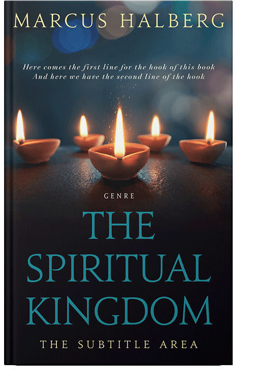 Front view of Mirage #27183 - Premade Religion & Spirituality Book Cover