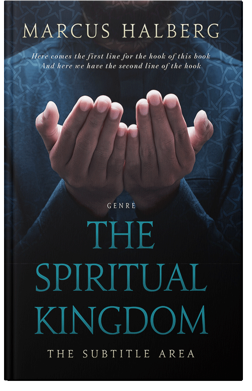 Front view of Premade Religion & Spirituality Book Cover - Cinder