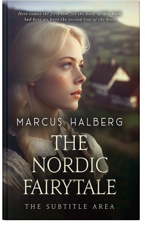 Front view of Cocoa Brown #27190 - Premade Romance Book Cover