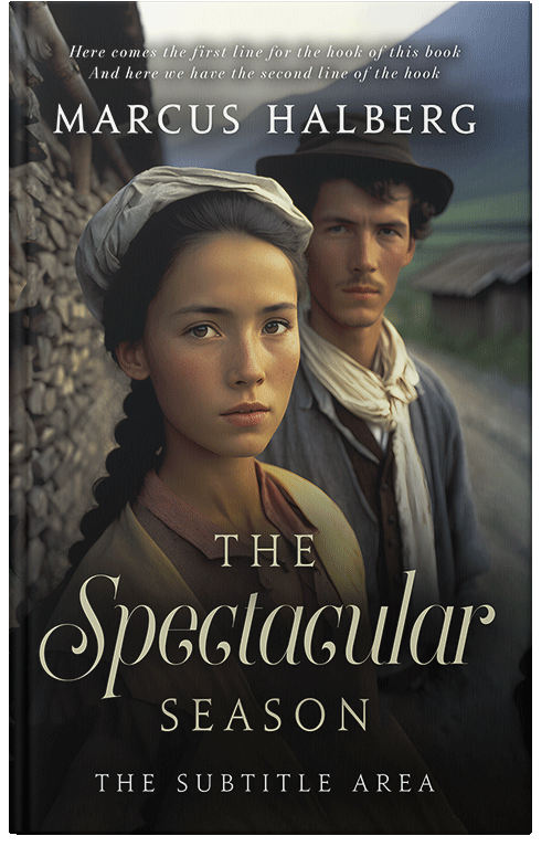 Front view of Premade Historical Book Cover - Dune