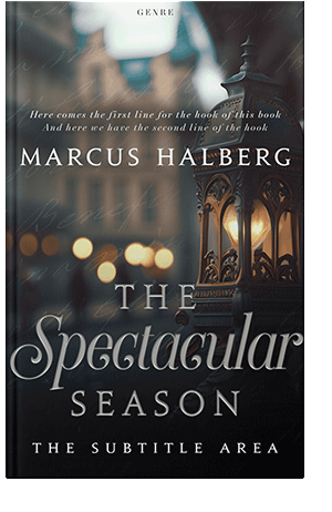 Pre Made Book Cover Shark