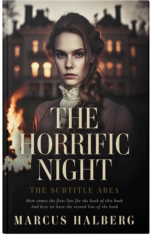 Front view of Akaroa #27197 - Premade Mystery & Thriller & Suspense Book Cover