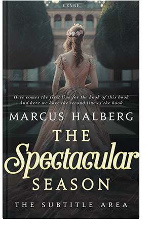 Pre Made Book Cover Shark