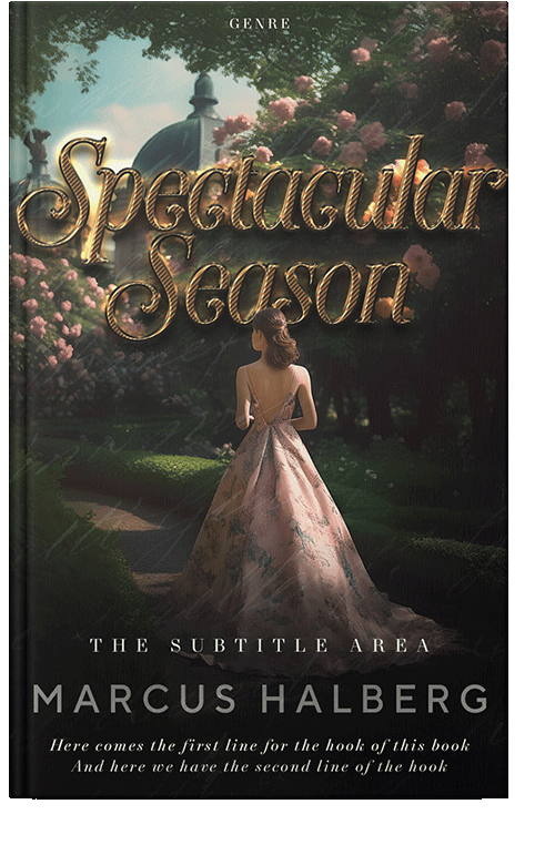 Front view of Log Cabin #27201 - Premade Fantasy Book Cover