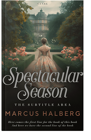 Pre Made Book Cover Rangoon Green