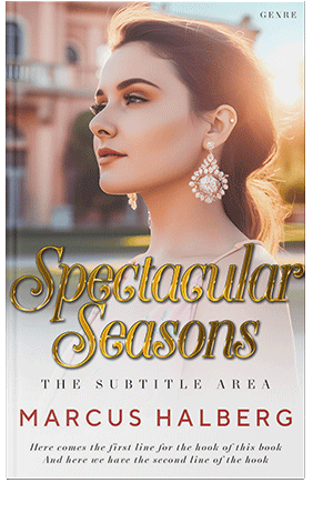 Pre Made Book Cover Wafer