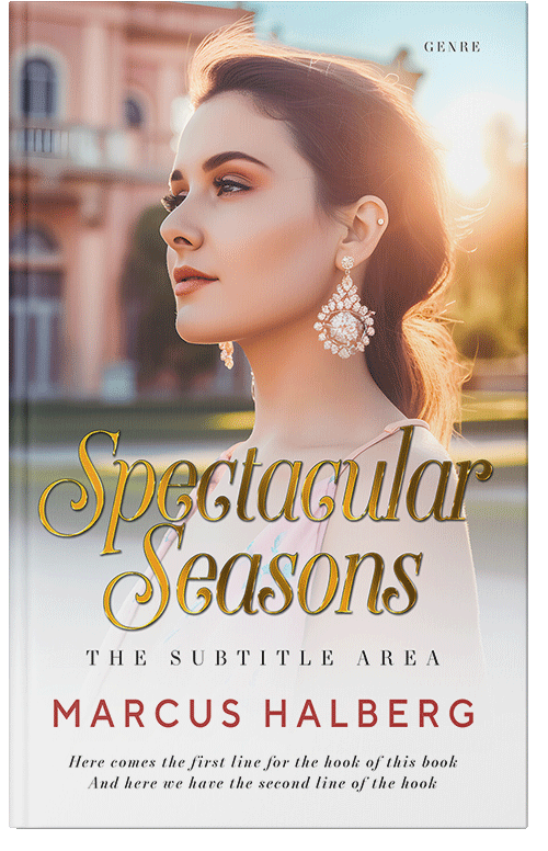 Front view of Premade Fantasy Book Cover - Wafer