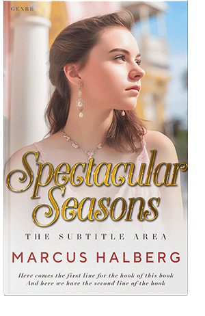 Pre Made Book Cover Wafer