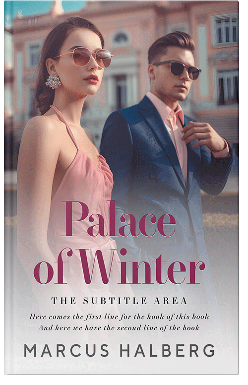 Front view of Del Rio #27210 - Premade Romance Book Cover