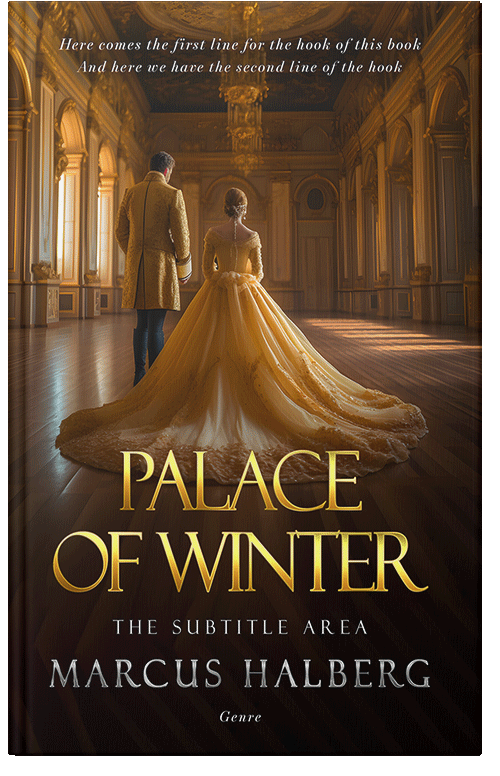 Front view of Premade Romance Book Cover - Clinker