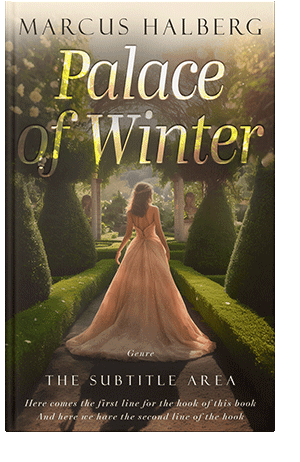 Pre Made Book Cover Lisbon Brown