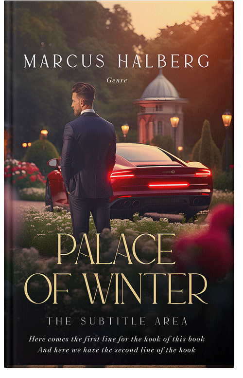 Front view of Cocoa Brown #27214 - Premade Romance Book Cover