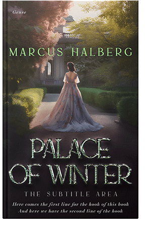 Pre Made Book Cover Cocoa Brown