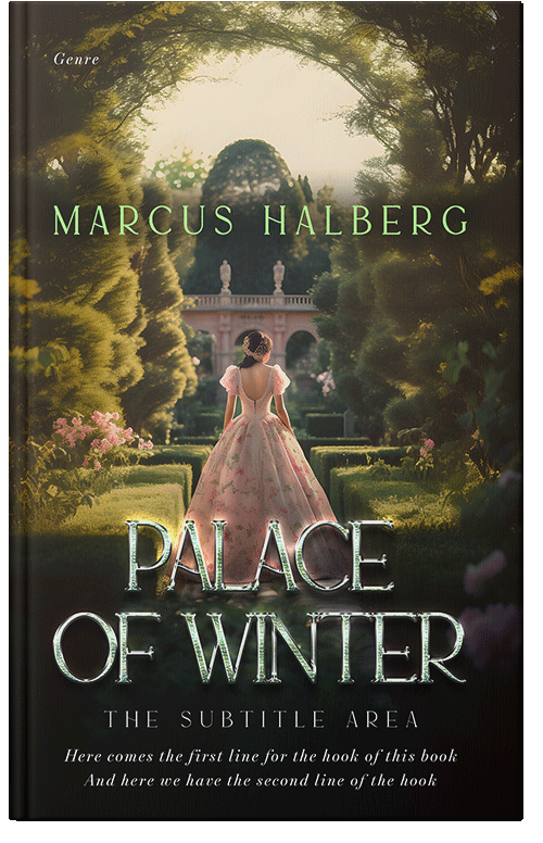 Front view of Zeus #27218 - Premade Romance Book Cover