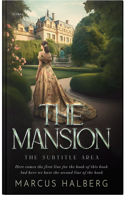 Front view of Yuma #27219 - Premade Romance Book Cover