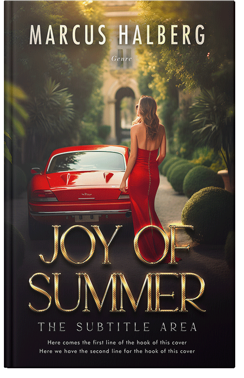 Front view of Whiskey #27226 - Premade Romance Book Cover