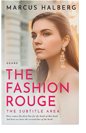 Pre Made Book Cover Pearl Bush