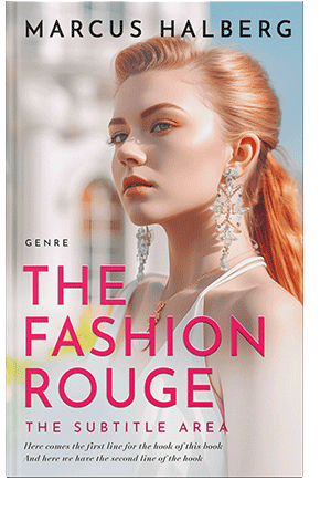 Pre Made Book Cover Wafer