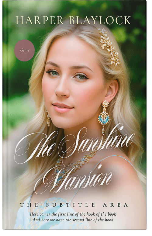 Front view of Indian Khaki #27234 - Premade Fantasy Book Cover