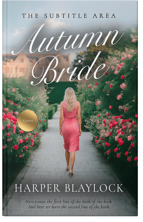 Front view of Stack #27239 - Premade Romance Book Cover