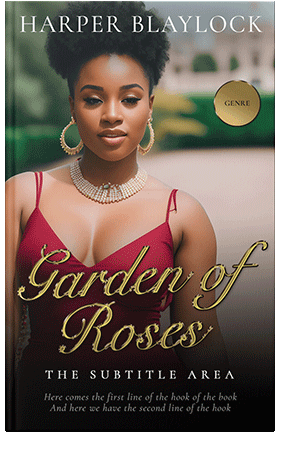 Pre Made Book Cover Cameo