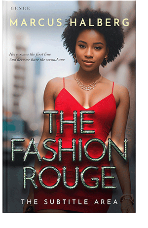 Pre Made Book Cover Silver Rust