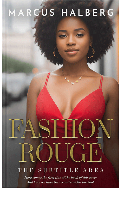 Front view of Crater Brown #27246 - Premade Romance Book Cover