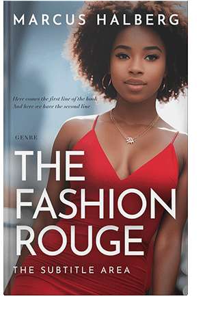 Pre Made Book Cover Spicy Mix