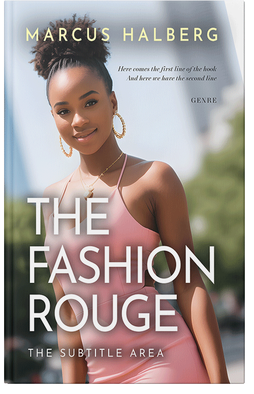 Front view of Silver Rust #27249 - Premade Romance Book Cover