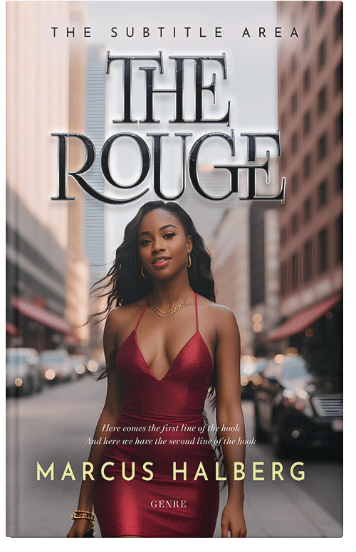 Front view of Silver Rust #27250 - Premade Romance Book Cover