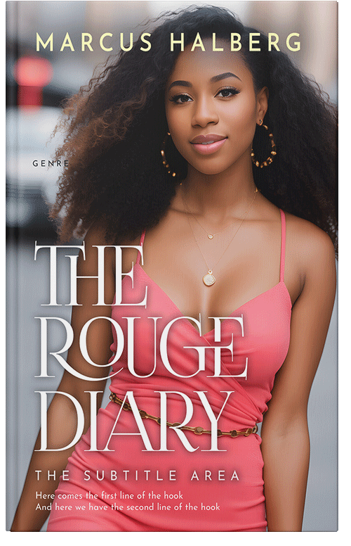 Front view of Contessa #27252 - Premade Romance Book Cover