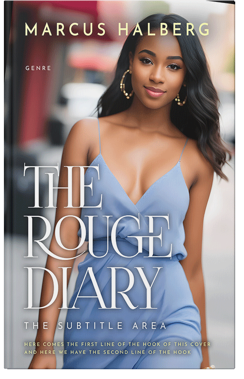 Front view of Silk #27253 - Premade Chick Lit Book Cover