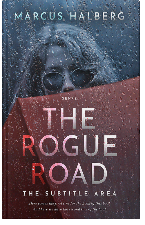 Front view of Premade Mystery & Thriller & Suspense Book Cover - Mortar