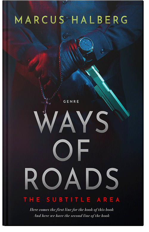 Front view of Vulcan #27258 - Premade Mystery & Thriller & Suspense Book Cover