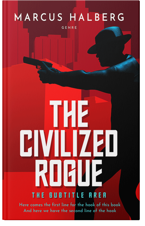 Front view of Aztec #27263 - Premade Mystery & Thriller & Suspense Book Cover