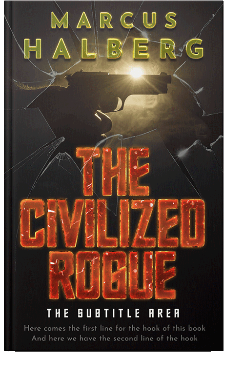 Front view of Cocoa Brown #27268 - Premade Mystery & Thriller & Suspense Book Cover