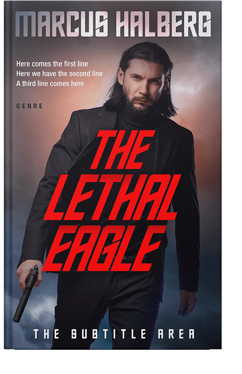 Front view of Roman #27278 - Premade Mystery & Thriller & Suspense Book Cover