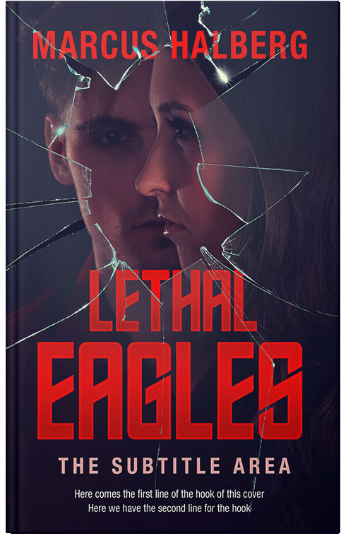 Front view of Revolver #27289 - Premade Mystery & Thriller & Suspense Book Cover