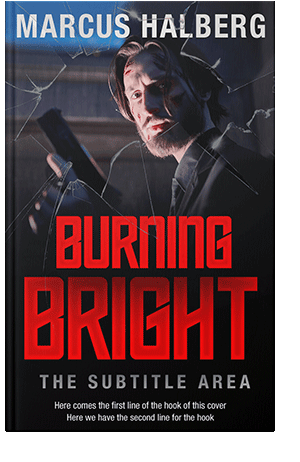 Pre Made Book Cover Punch