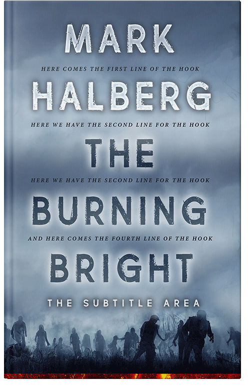 Front view of Premade Apocalyptica Book Cover - Bali Hai