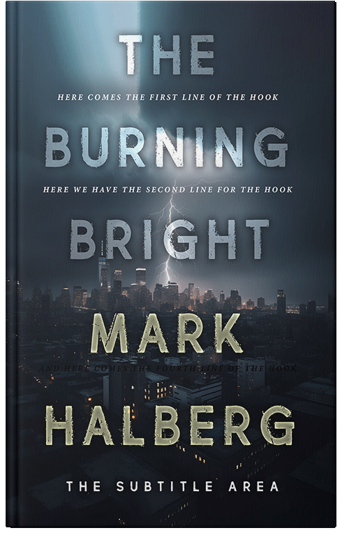 Front view of Premade Mystery & Thriller & Suspense Book Cover - Mirage