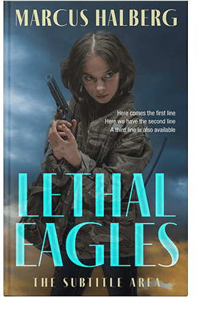 Pre Made Book Cover Outer Space