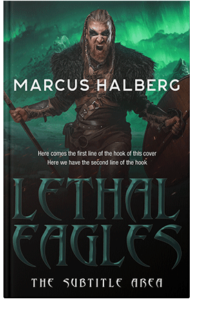 Pre Made Book Cover Aztec