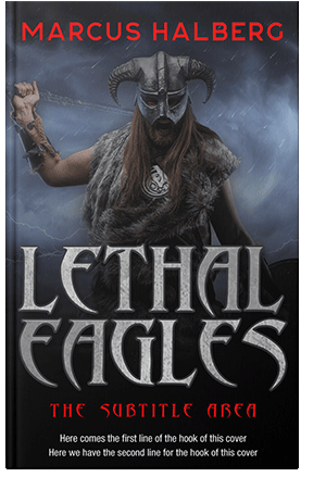 Pre Made Book Cover Shark