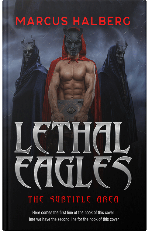 Front view of Premade Fantasy Book Cover - Unknown