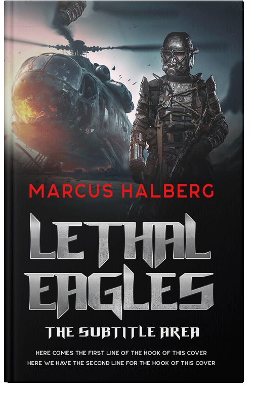 Front view of Silk #27318 - Premade Apocalyptica Book Cover