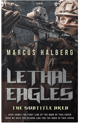 Pre Made Book Cover Thunder