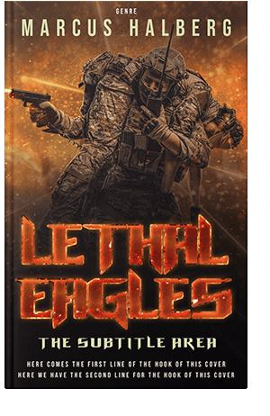 Pre Made Book Cover Coffee Bean