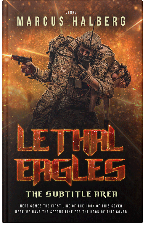 Front view of Coffee Bean #27321 - Premade Mystery & Thriller & Suspense Book Cover