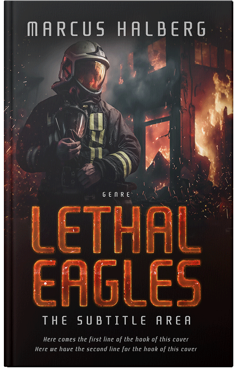 Front view of Cod Gray #27322 - Premade Mystery & Thriller & Suspense Book Cover